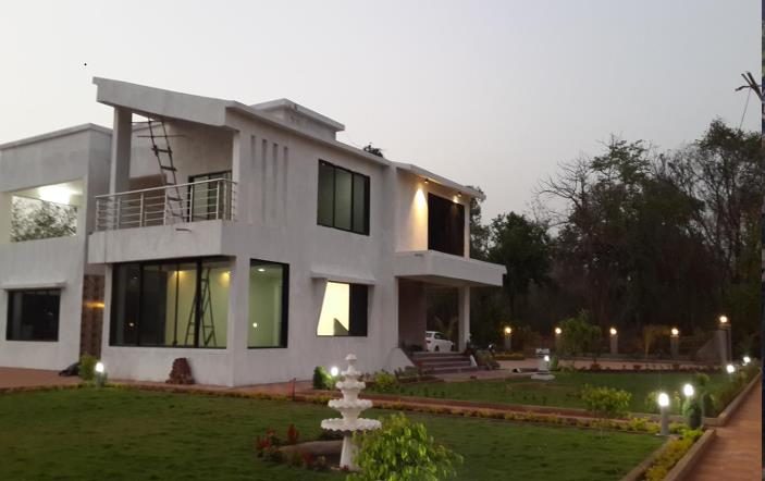Weekend bungalow in Karjat and Lonavala by Urbanwall — Navi Mumbai architect.